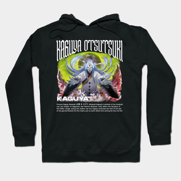 Kaguya Otsutsuki Hoodie by creamypaw design